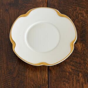 6 Haviland Limoges Silver Anniversary Butter Pats 4.25” – Vintage France